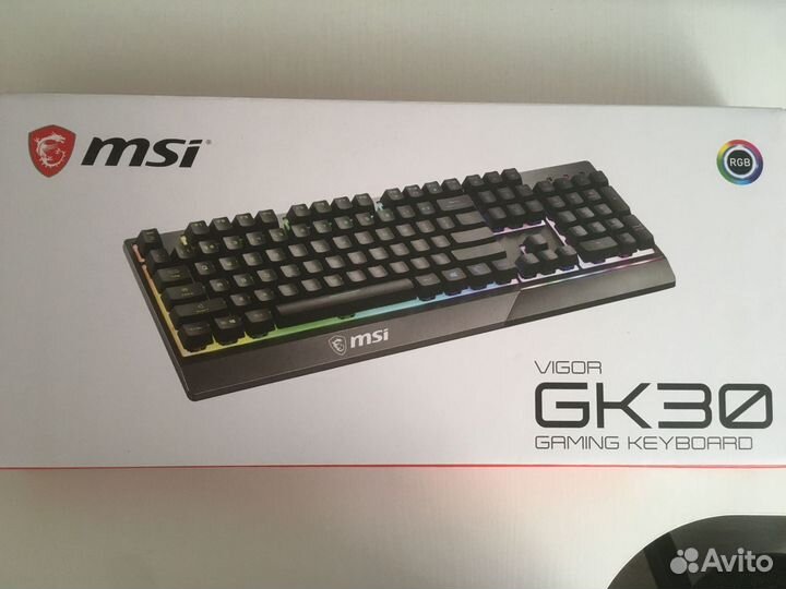 Клавиатура msi vigor gk30