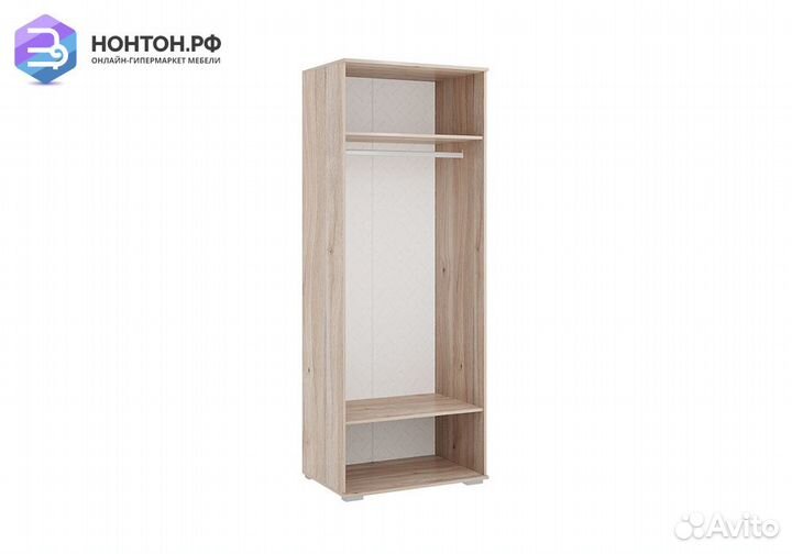 Шкаф 2-х дверный Алина 04.21 дуб мария / белый