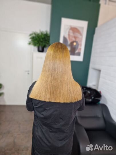 Кератин ботокс волос