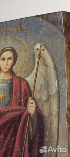 Икона Архангел Михаил дерево