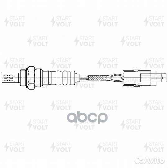 Датчик кисл. для а/м Daewoo Nexia (08) /Lanos