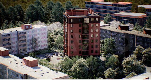 2-к. квартира, 67,7 м², 9/9 эт.
