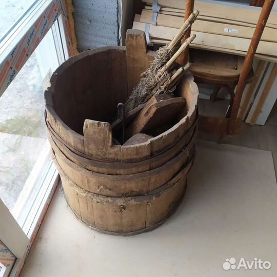 Кадка старинная