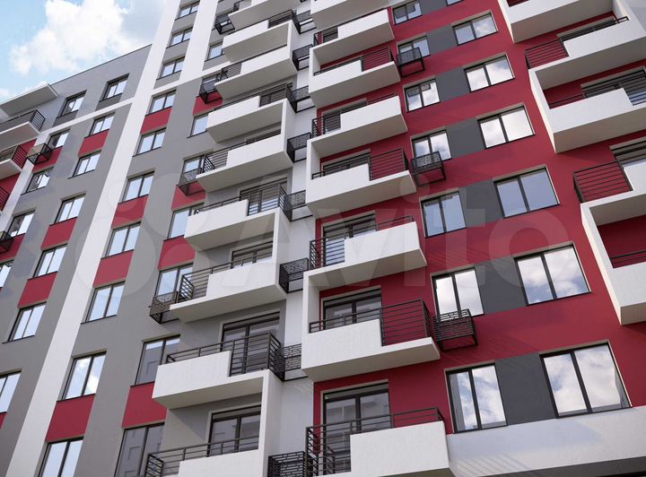 1-к. квартира, 40 м², 1/17 эт.