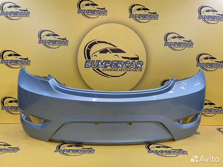 Бампер задний на Hyundai Solaris 1 (Хетчбэк)