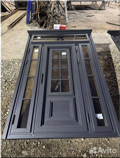 Кованые ворота и калитка