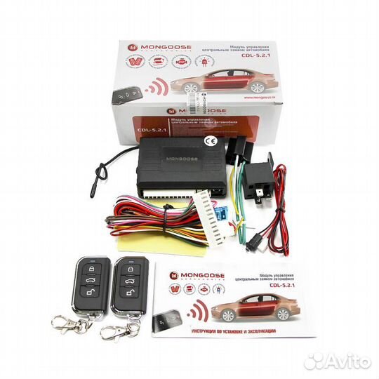 Блок управления центр.замком Mongoose CDL-5.2