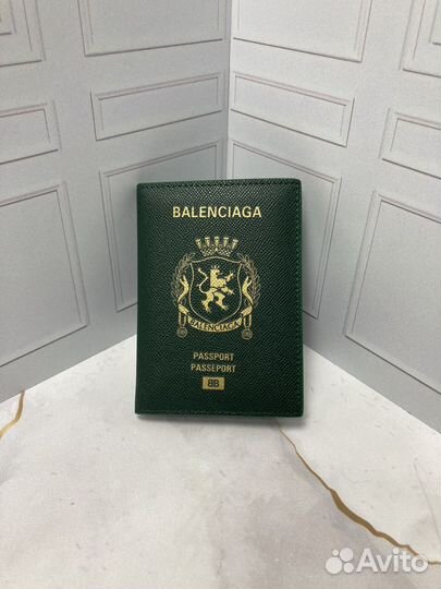 Новая обложка на паспорт Balenciaga