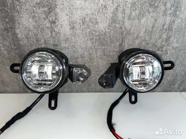 Hyundai Elantra led противотуманные фары sal-man