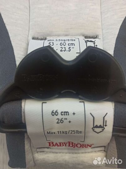 Рюкзак переноска кенгуру BabyBjorn original