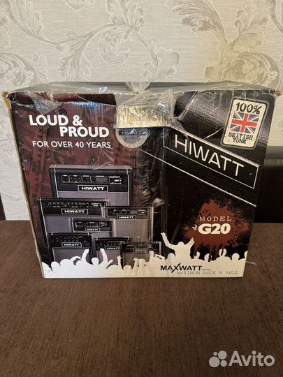 Комбоусилитель hiwatt maxwatt G20