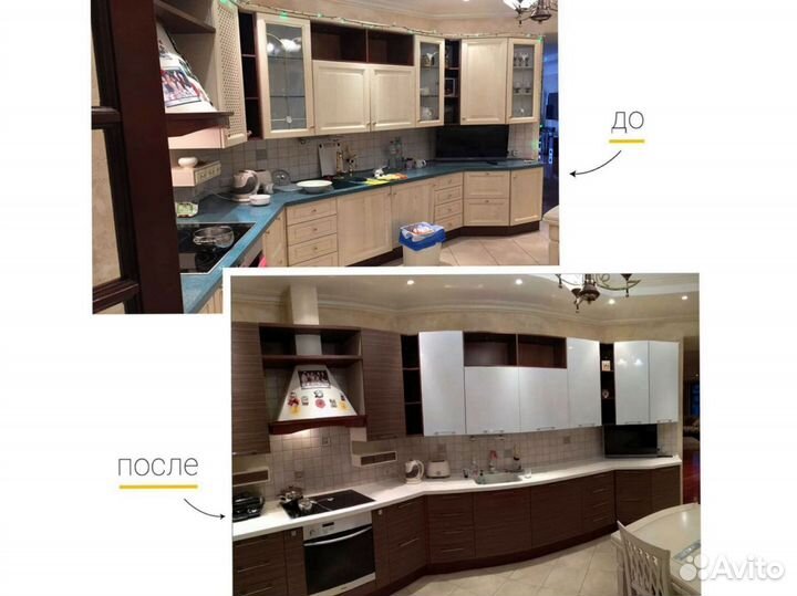 Поменять дверцы у кухонного гарнитура