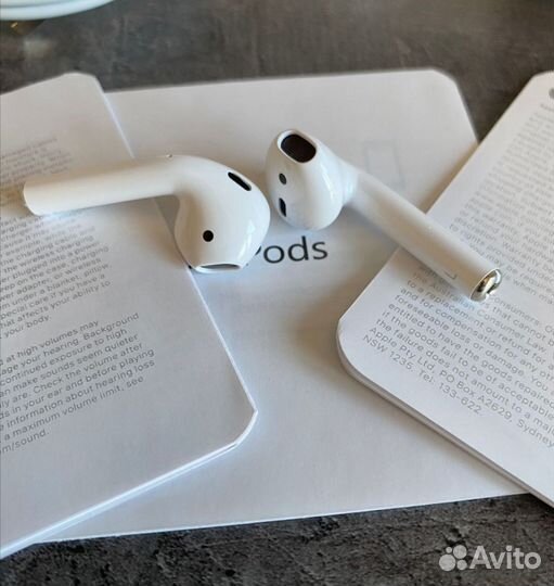 Беспроводные наушники apple airpods 2