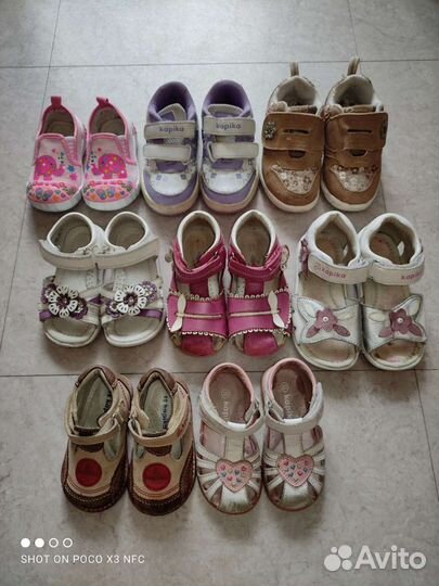 Сандали kapika нат.кожа 19р-25р