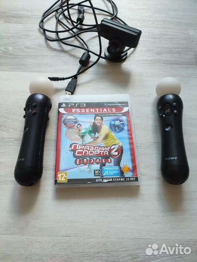 Камера + контроллеры движения ps3