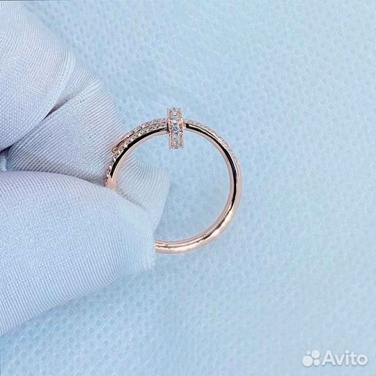 Кольцо Cartier Juste un Clou, розовое золото 0,49ct