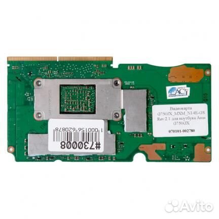 Неисправная видеокарта для Asus G750GX, G750JX MXM