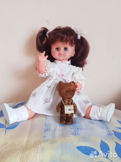 Кукла ГДР Zapf, клеймо, отличное состояние,70е