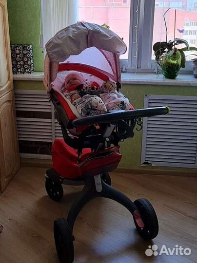 Коляска 2в1 Stokke Xplory V5 с аксессуарами