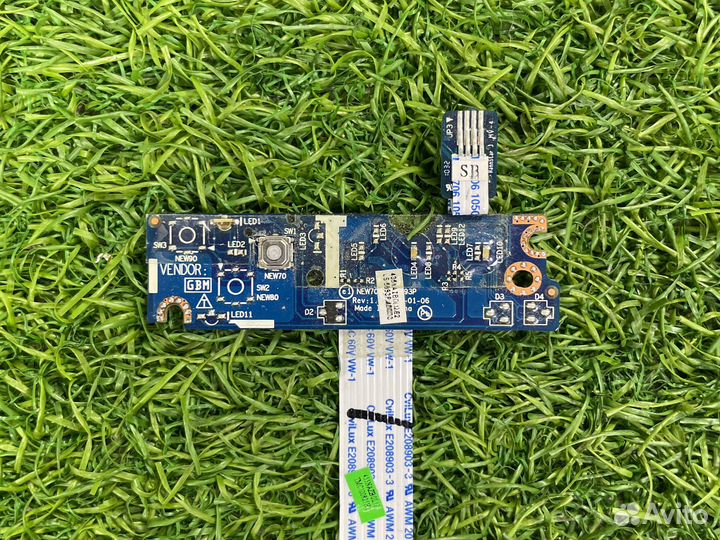 Плата кнопки включения NEW70 LS-5893P Rev: 1.0