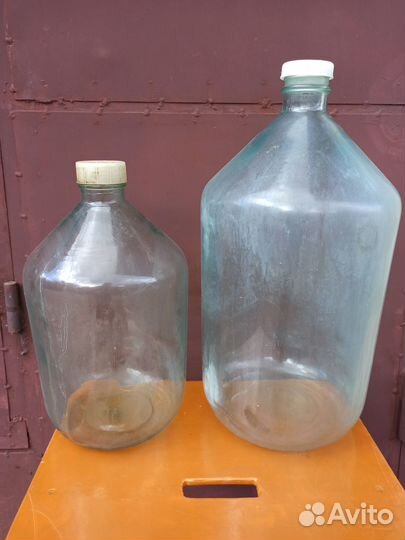 Стеклянные бутыли 20л