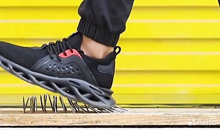 Обувь рабочая с металлическим носком