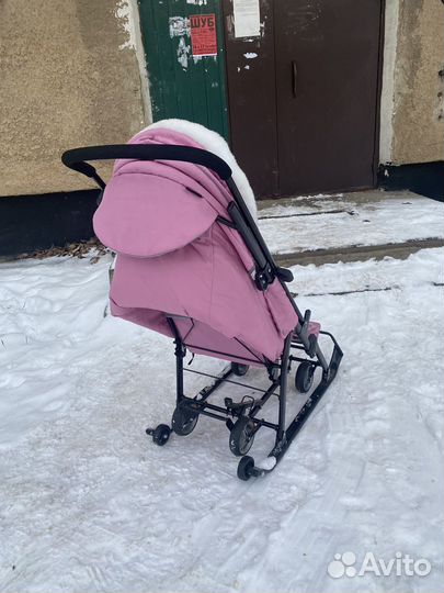 Коляска санки