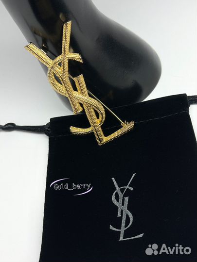 Брошь yves saint laurent