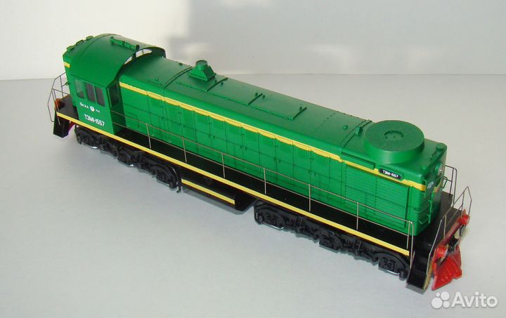 Модель тепловоза тэм 1 1557 в масштабе H0 (1/87)