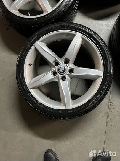 Диски R18 skoda. vw, mercedes 5/112. ауди