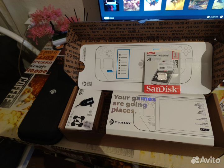 SteamDeck 64Gb + 1 Tb