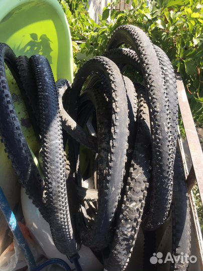 Потертые покрышки 26”, 27,5”, 29”