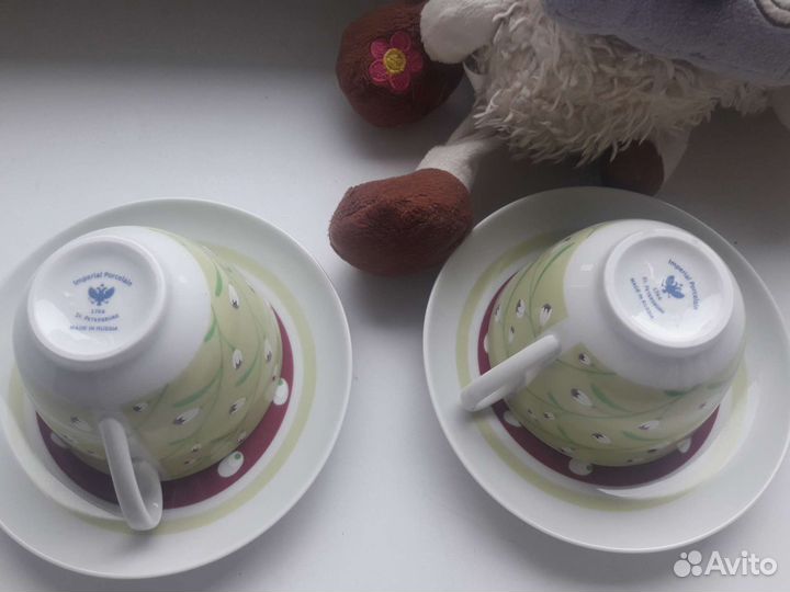 Сервиз чайный.ифз. Весенний бриз
