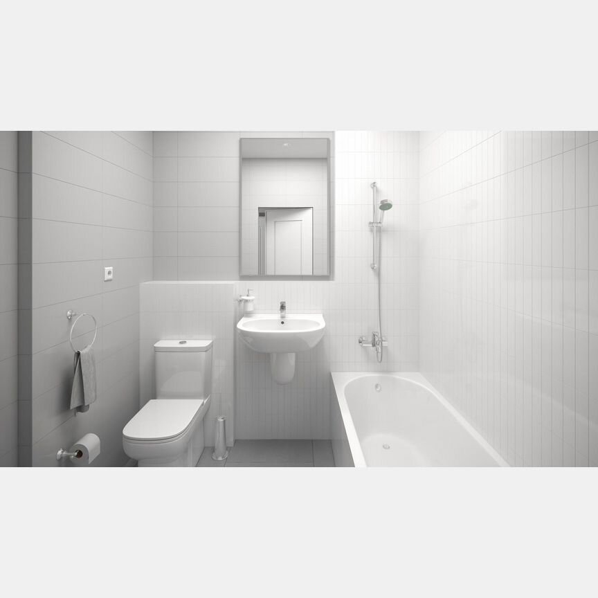 Квартира-студия, 38,3 м², 1/7 эт.