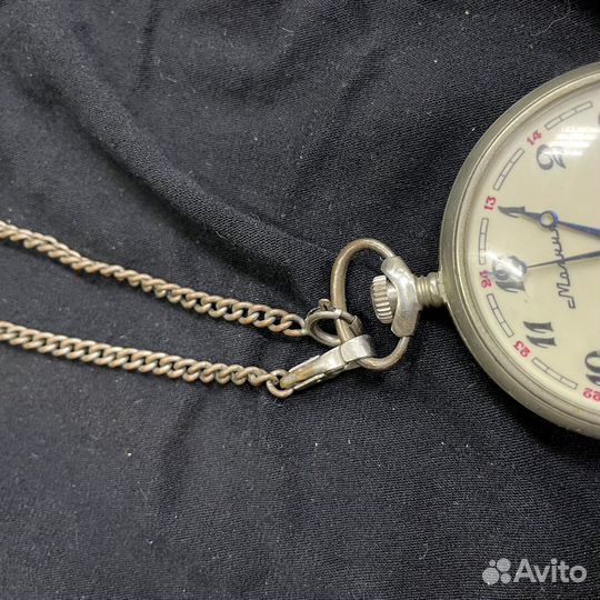 Карманные часы Молния Парусник Корабль СССР