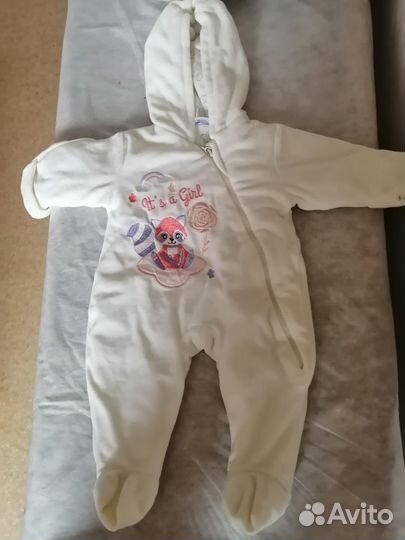 Зимний комбинезон для девочки