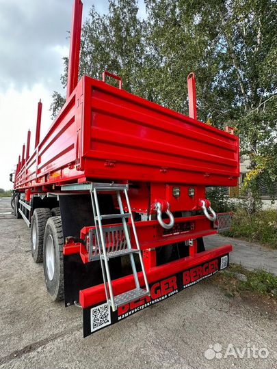 Полуприцеп бортовой Berger 9852, 2024