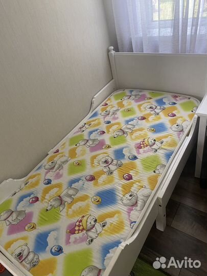 Детская кровать IKEA раздвижная