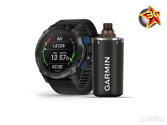 Часы Garmin Descent MK2i + датчик Descent T1