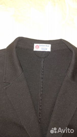 Пиджак чёрный на мальчика button blue 164