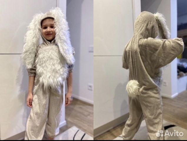 Костюм зайца 3-5 лет
