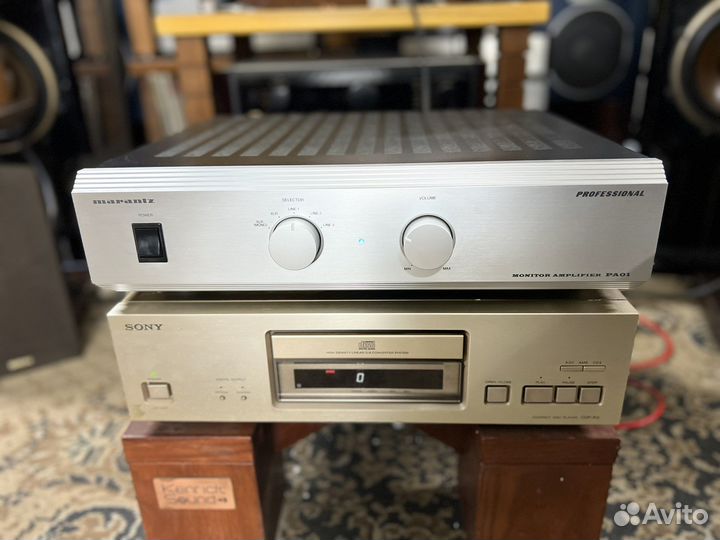 Усилитель Marantz pa 01 professional series