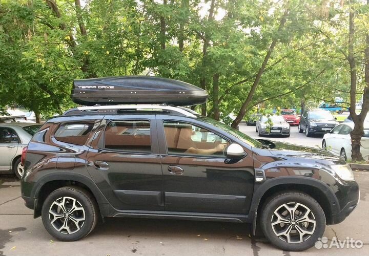 Аэро Бокс Terra Drive 480 черный мат. На Duster