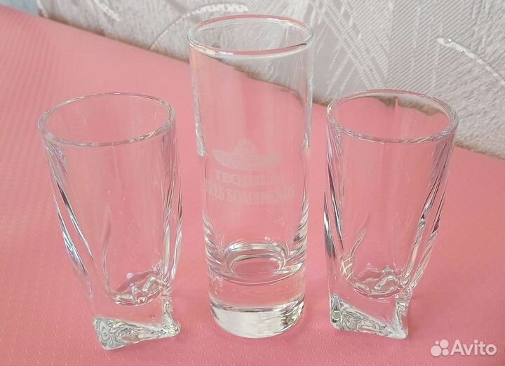 Рюмки, стопки, фужеры, стаканы