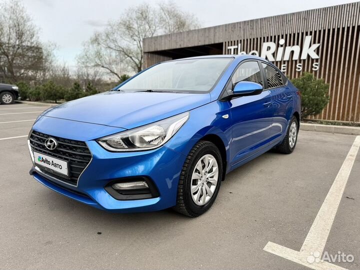 Hyundai Solaris 1.6 AT, 2017, 130 640 км