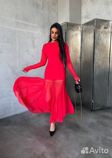 Стильное платье alaia 2 цв