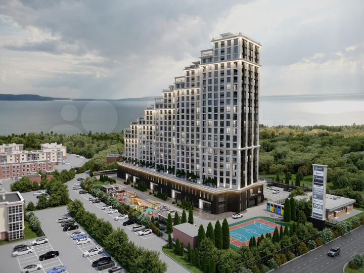 3-к. квартира, 135,1 м², 9/22 эт.