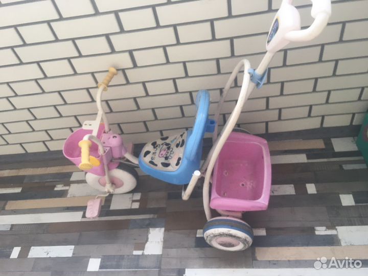 Трехколесный велосипед детский