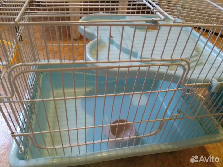 Клетка и сфера для хомяка