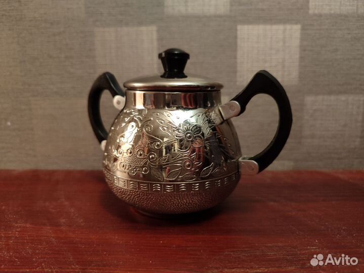 Сахарница СССР алюминий новая